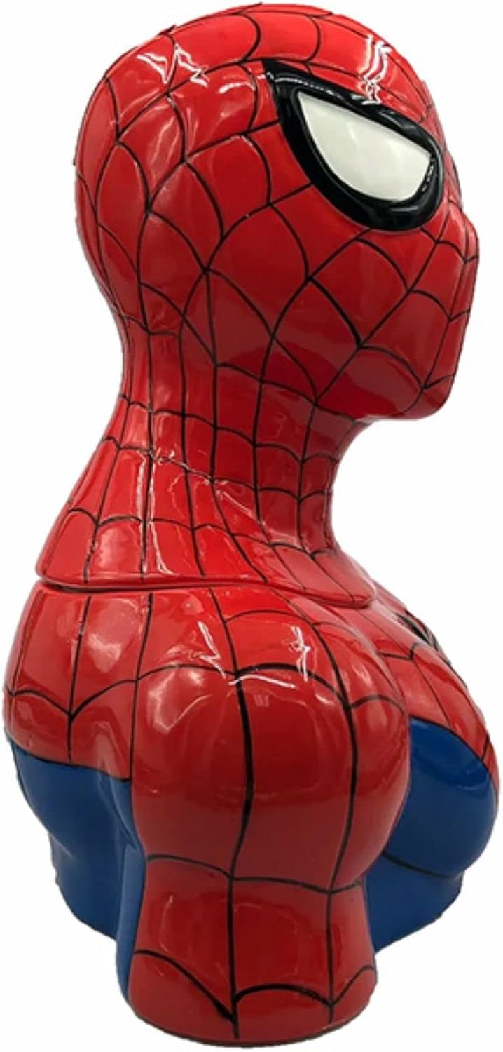 Vandor Marvel Spider-Man Sculpted Ceramic Cookie Jar