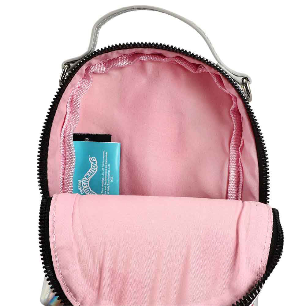 Squishmallows Lola The Unicorn White Wristlet Convertible Handbag-zoom-5