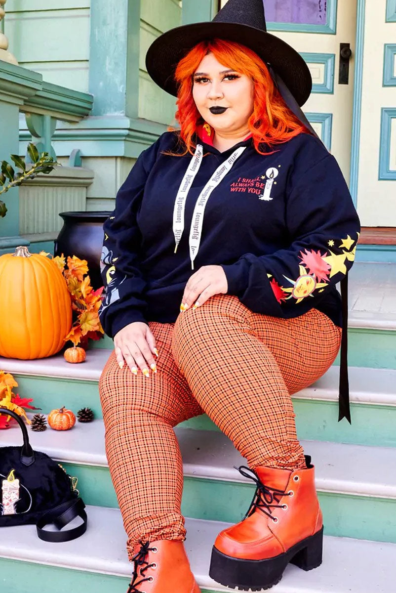 Loungefly Disney Halloween Hocus Pocus Thackery Binx I shall always be with you Unisex Hoodie-7