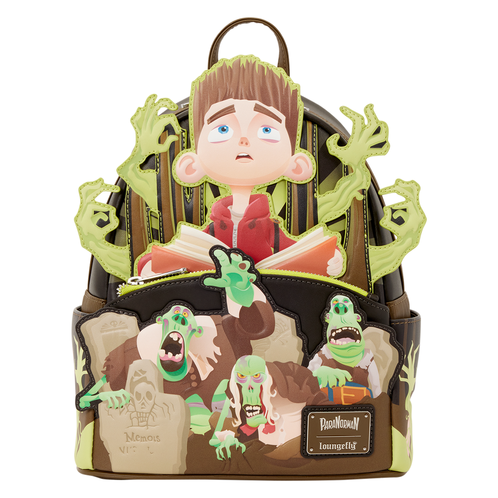 Loungefly ParaNorman Zombies Glow Mini Backpack
