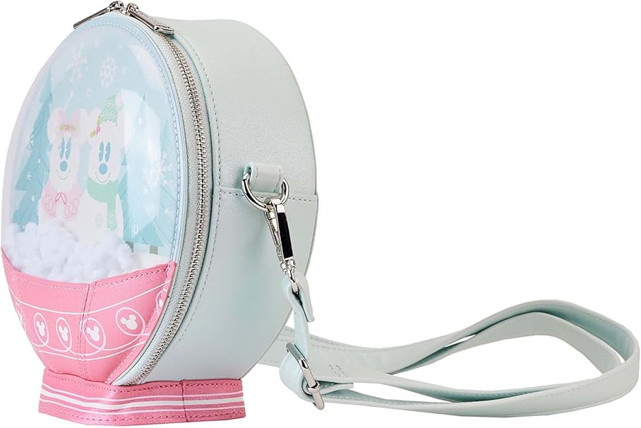 Loungefly Disney Mickey and Friends Winter Snowglobe Crossbody-zoom-2