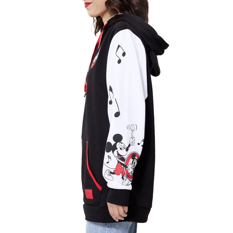 Loungefly Disney100 Mouseketeers Varsity Unisex Hoodie-4