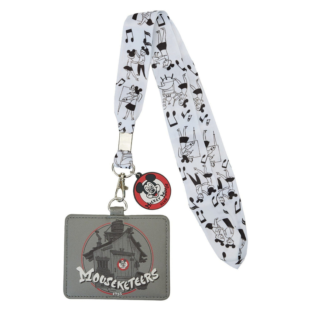 Loungefly Disney 100th Mickey Mouse Club Lanyard