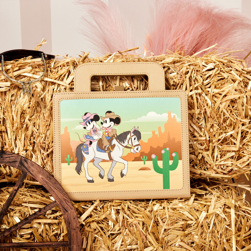 Loungefly Western Mickey & Minnie Lunchbox Stationery Journal-2