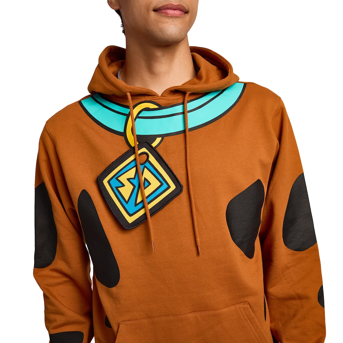 SCOOBY DOO MEN'S CHARACTER COSPLAY HOODIE-4