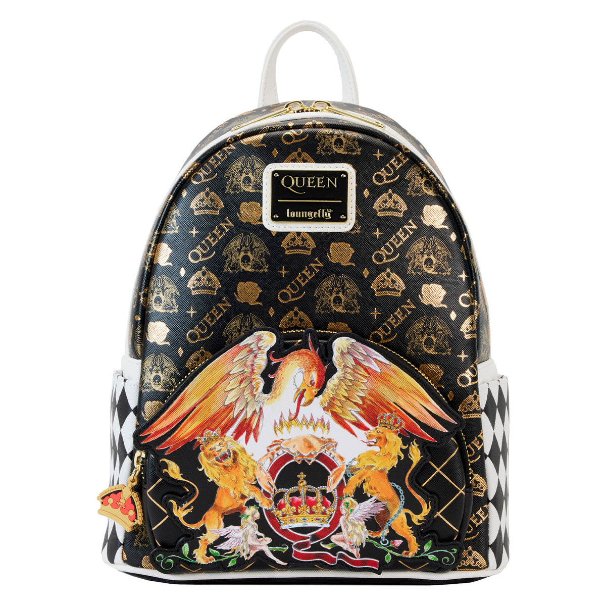 Loungefly Queen Crest Logo Mini Backpack-1