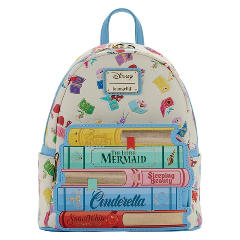 Loungefly Disney Princess Books Classics Mini Backpack-zoom-1