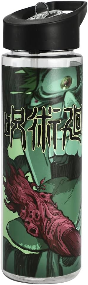 Jujutsu Kaisen Sukuna & Cursed Finger Anime Cartoon 24 oz. Travel Water Bottle-zoom-2