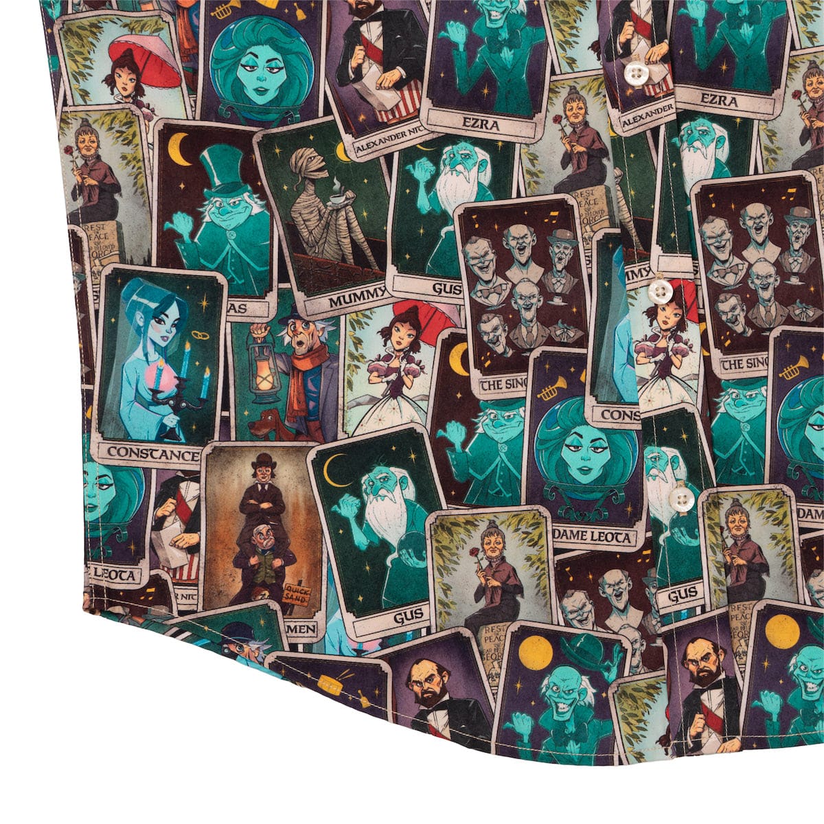 RSVLTS Disney's Haunted Mansion "Deck of the Dead" – KUNUFLEX Short Sleeve Shirt-zoom-8