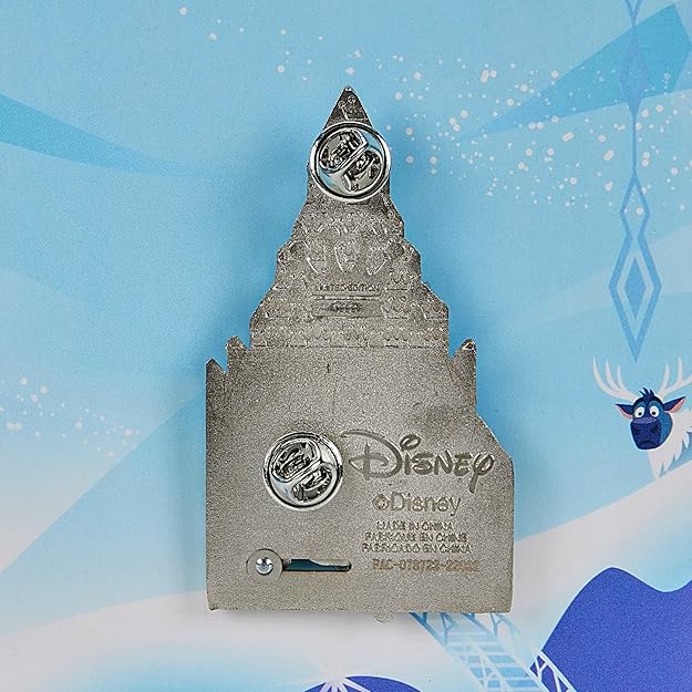Loungefly Disney Frozen Trading Pin, Individually Boxed Collector Enamel Pins with Mountain and Olaf, 3 Inches-zoom-3