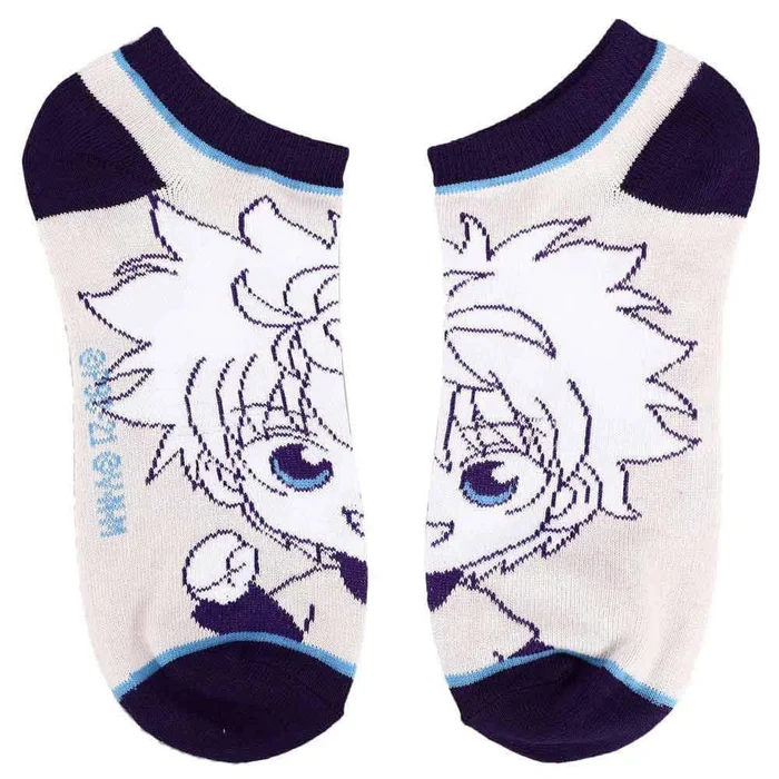 Hunter x Hunter Chibi Characters Casual Ankle Socks Set for Men 5-Pack-5