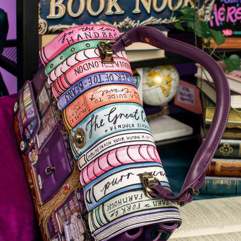 Vendula London Travelling Library Bookshop Grace Bag-zoom-13