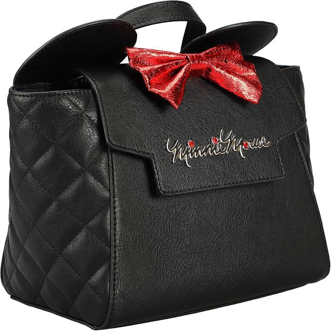 Disney Minnie Mouse Classic Cartoon Character Convertible Bag & Mini Backpack-3