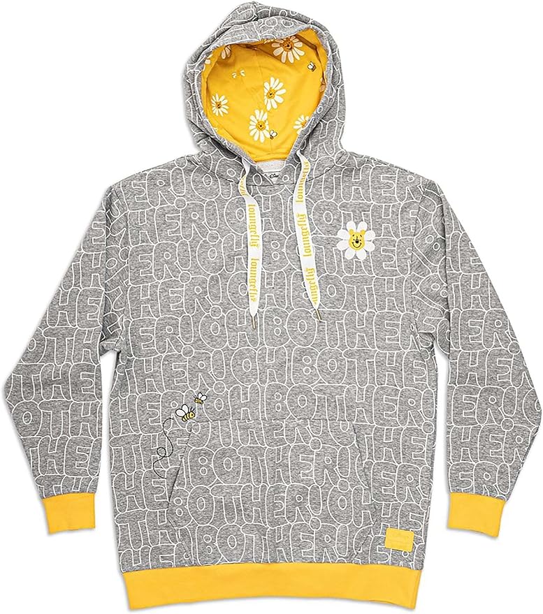 Loungefly Apparel Disney Winnie the Pooh adult all over print hoodie