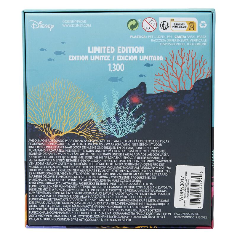 Loungefly Finding Nemo 20th Anniversary Sliding Pin-3