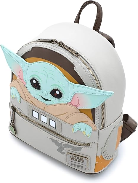 Loungefly Star Wars The Mandalorian Child Craddle Mini Backpack-zoom-3