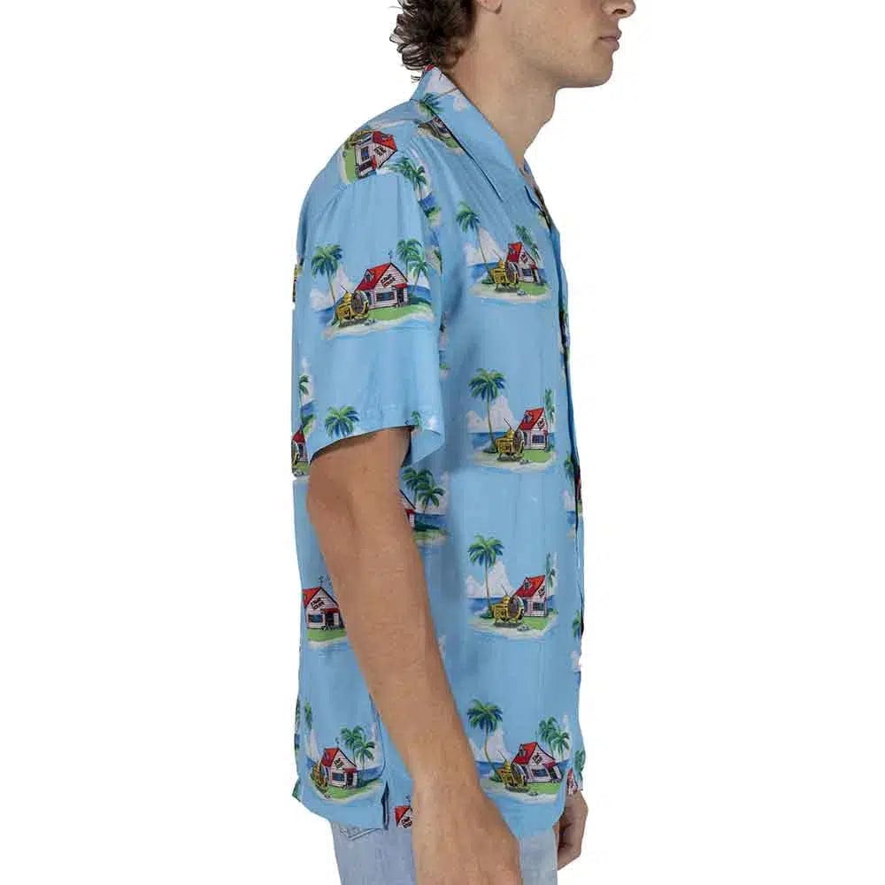 Dragon Ball Z - Kame House Button Up Shirt - Bioworld