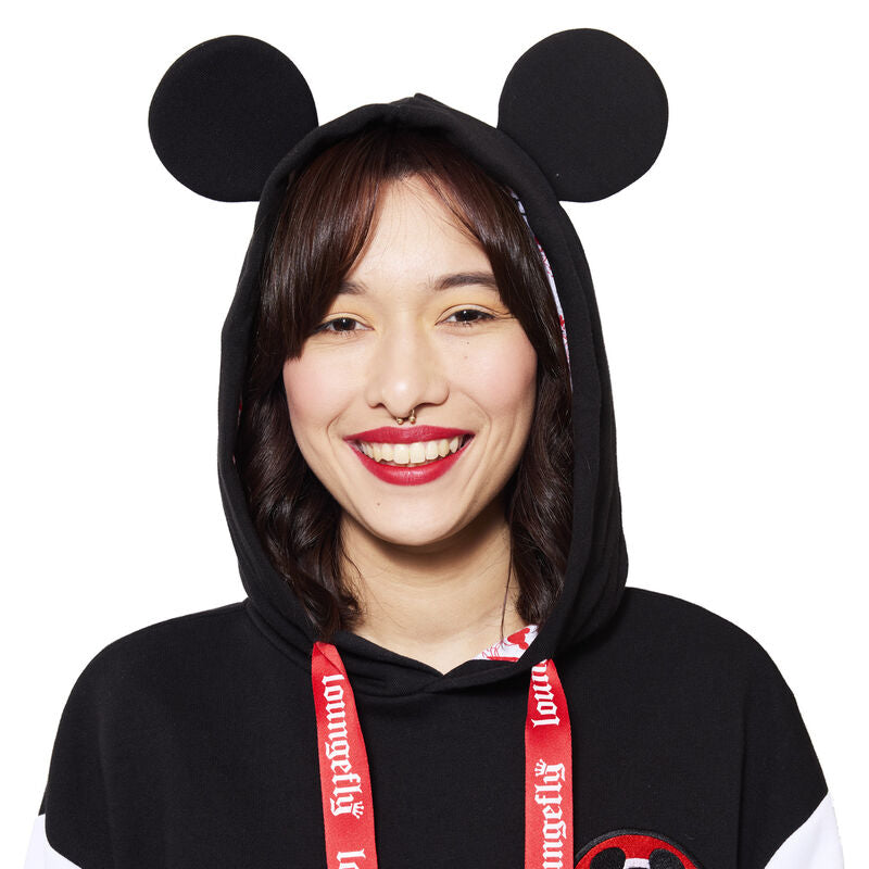 Loungefly Disney100 Mouseketeers Varsity Unisex Hoodie-9