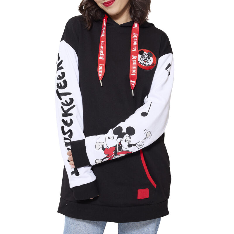 Loungefly Disney100 Mouseketeers Varsity Unisex Hoodie-1