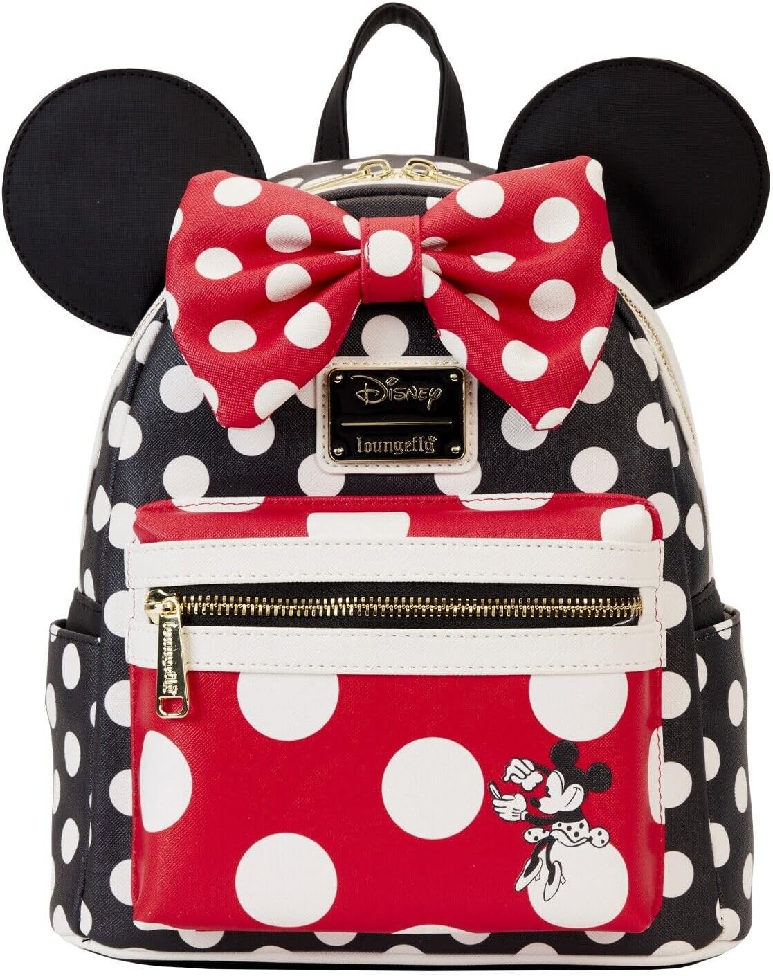 Loungefly Minnie Rocks The Dots Classic Mini Backpack
