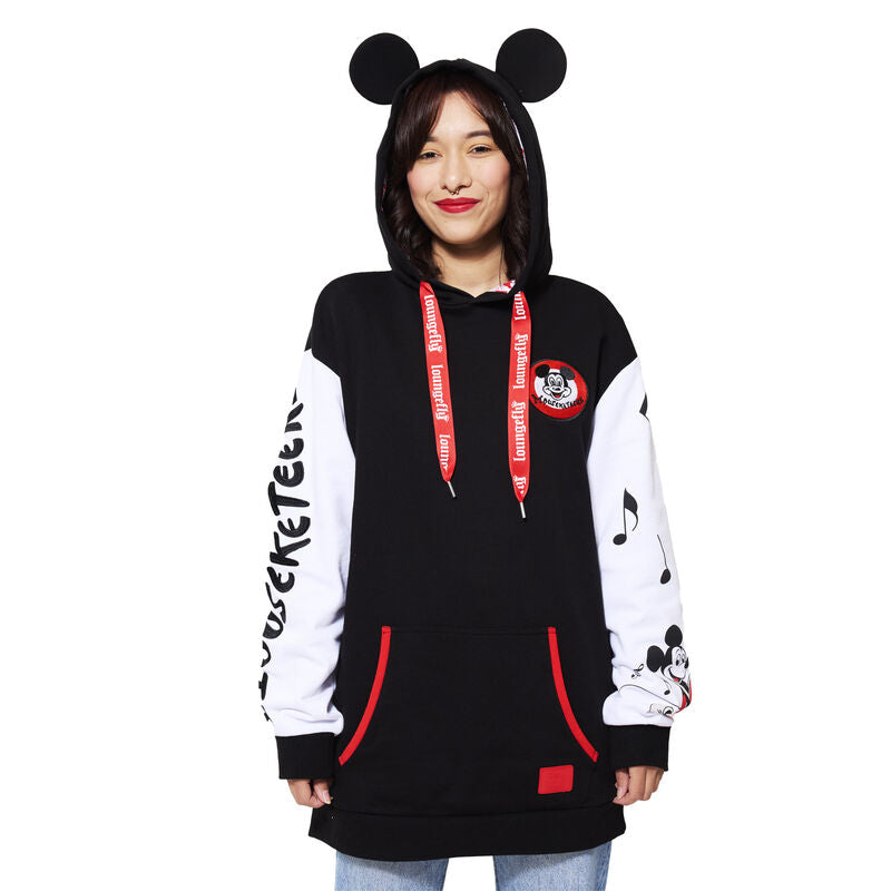 Loungefly Disney100 Mouseketeers Varsity Unisex Hoodie-zoom-8