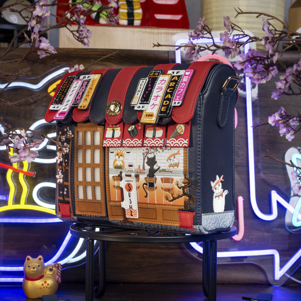 Vendula London Vendula Sushi - Blue Edition Box Bag-13