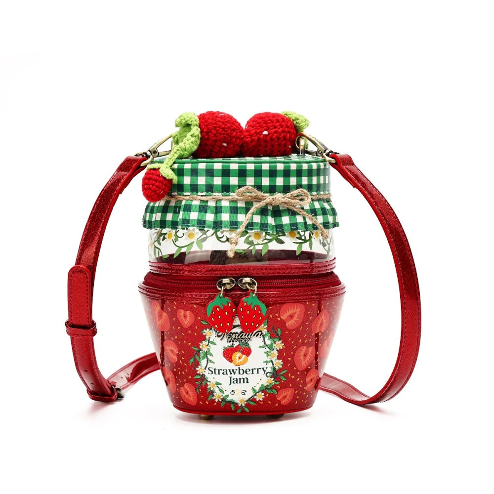 Vendula London Farmhouse Pantry Strawberry Jam Bag