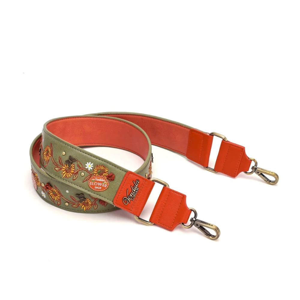 Vendula London Flower Shop Amber Edition Wide Shoulder Strap