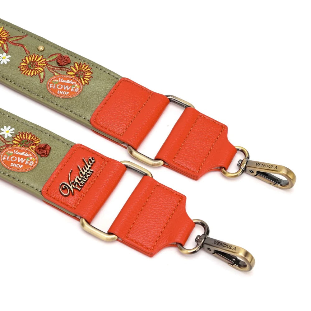 Vendula London Flower Shop Amber Edition Wide Shoulder Strap