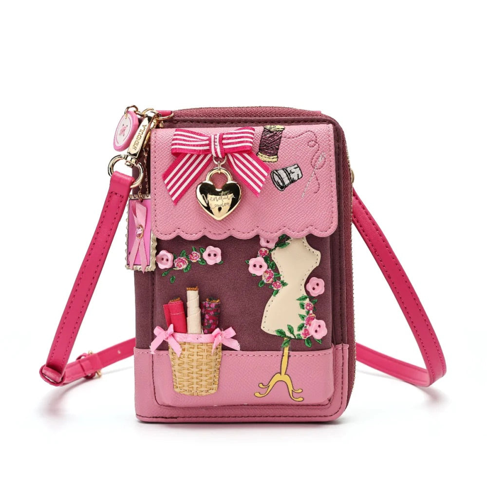 Vendula London Sewing Box Scrapbook Bree Phone Pouch