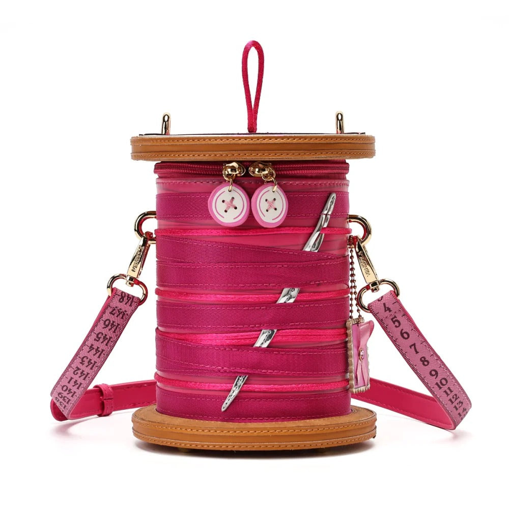 Vendula London Sewing Box Scrapbook Cotton Reel Bag