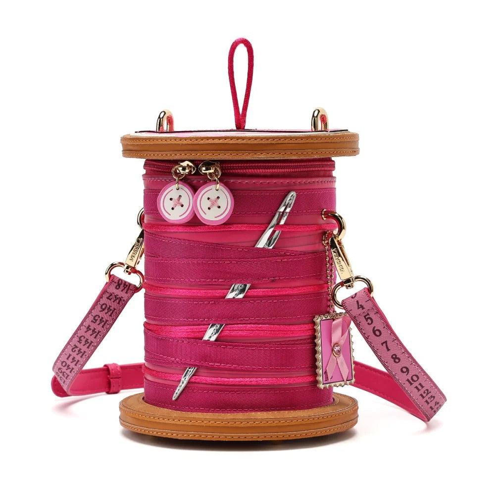Vendula London Sewing Box Scrapbook Cotton Reel Bag