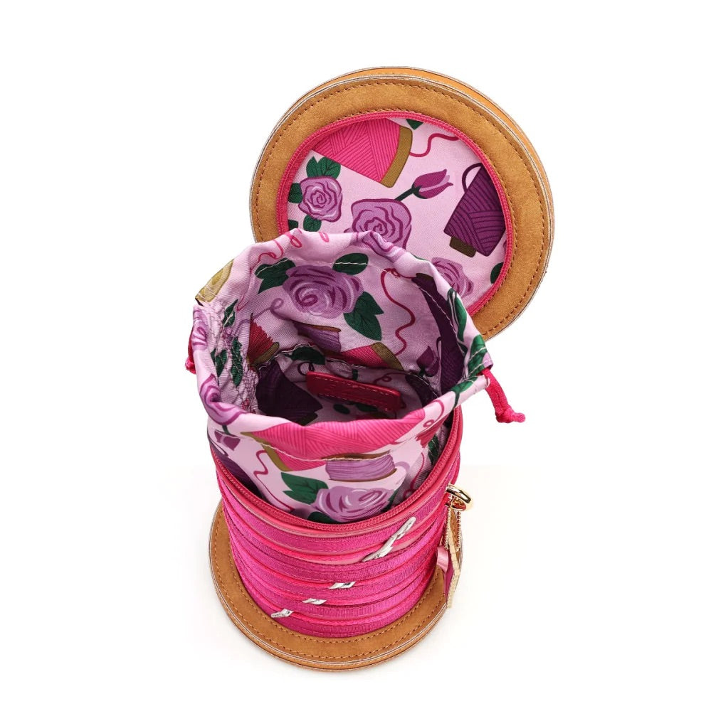 Vendula London Sewing Box Scrapbook Cotton Reel Bag