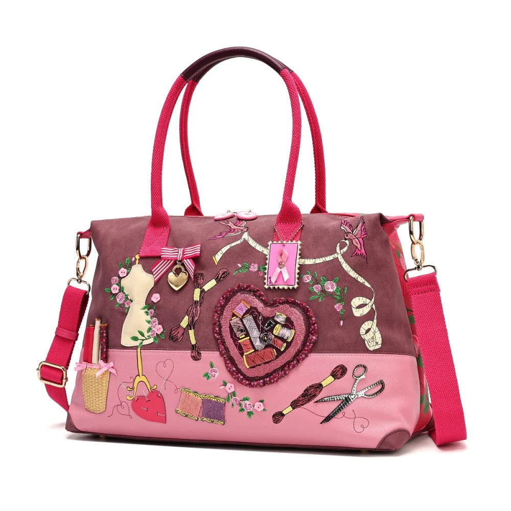 Vendula London Sewing Box Scrapbook Bonnie Weekender