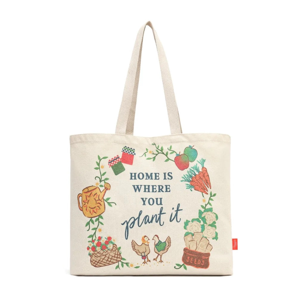 Vendula London Farmhouse Pantry Canvas Tote Bag