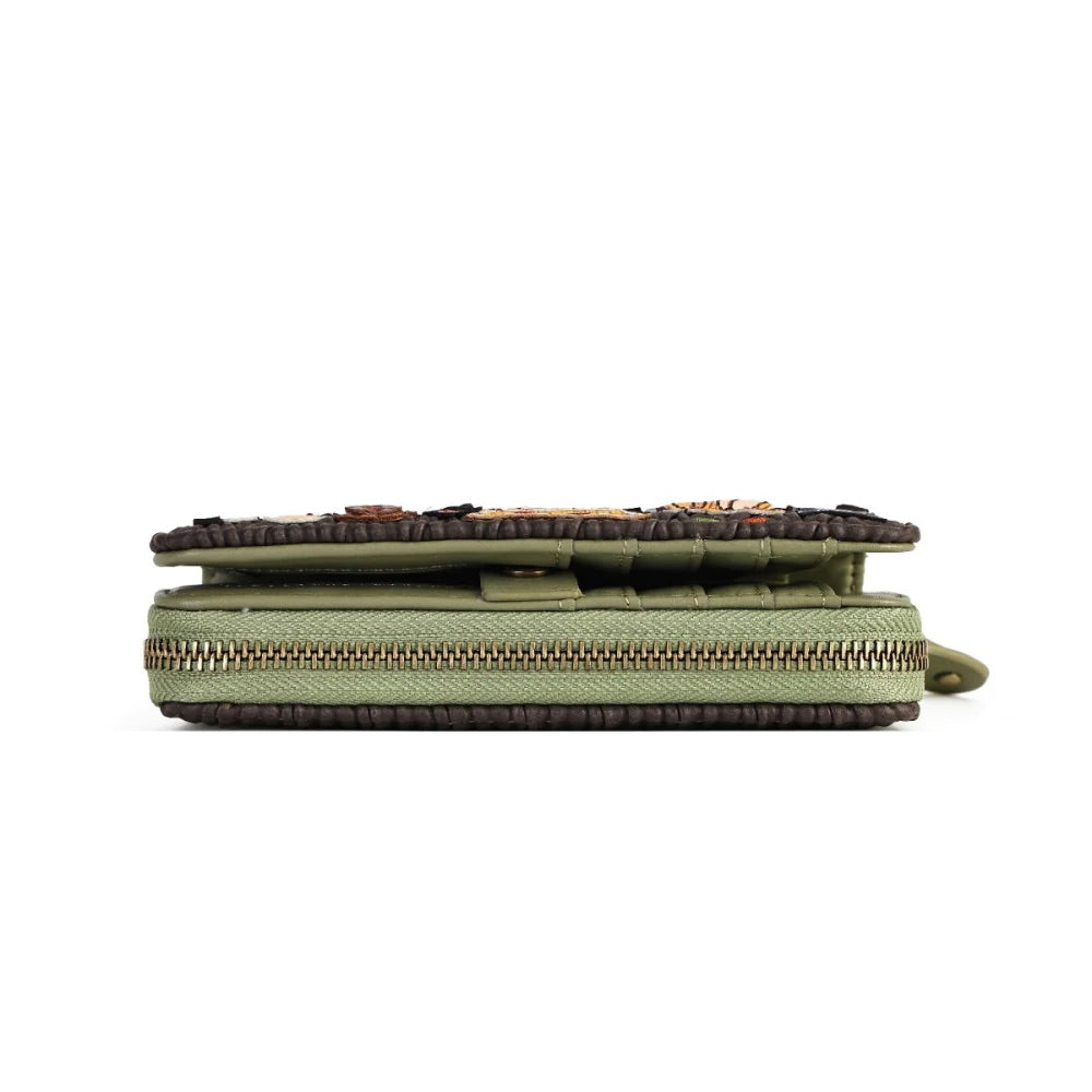 Vendula London Flower Shop Amber Edition Medium Ziparound Wallet