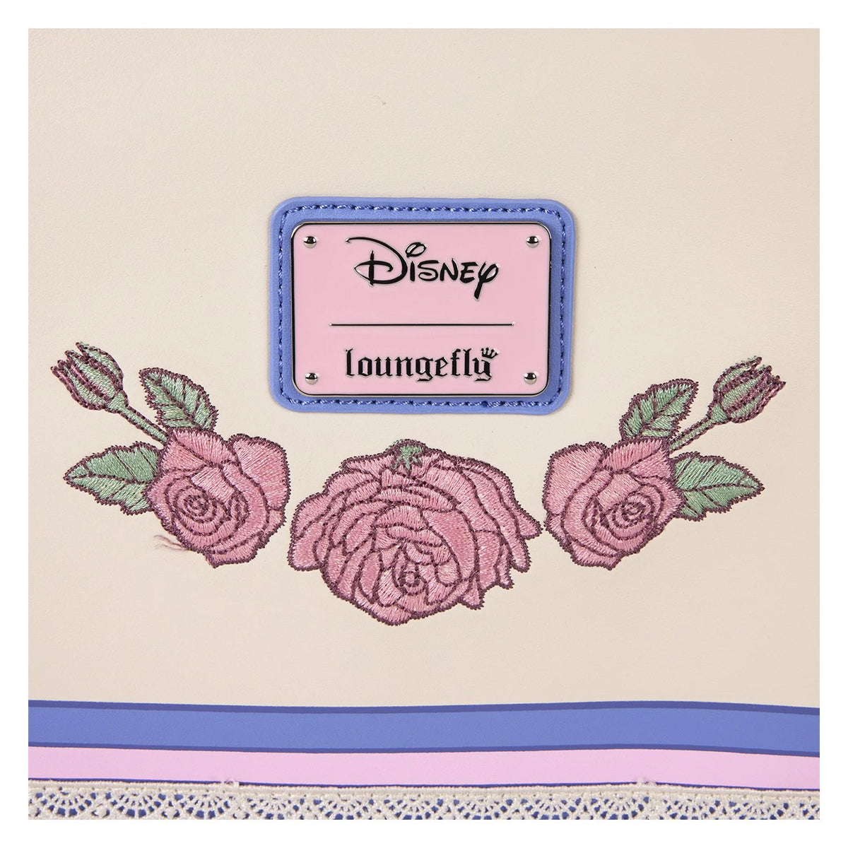 Loungefly Disney Minnie Mouse Floral and Lace Crossbody Bag-8