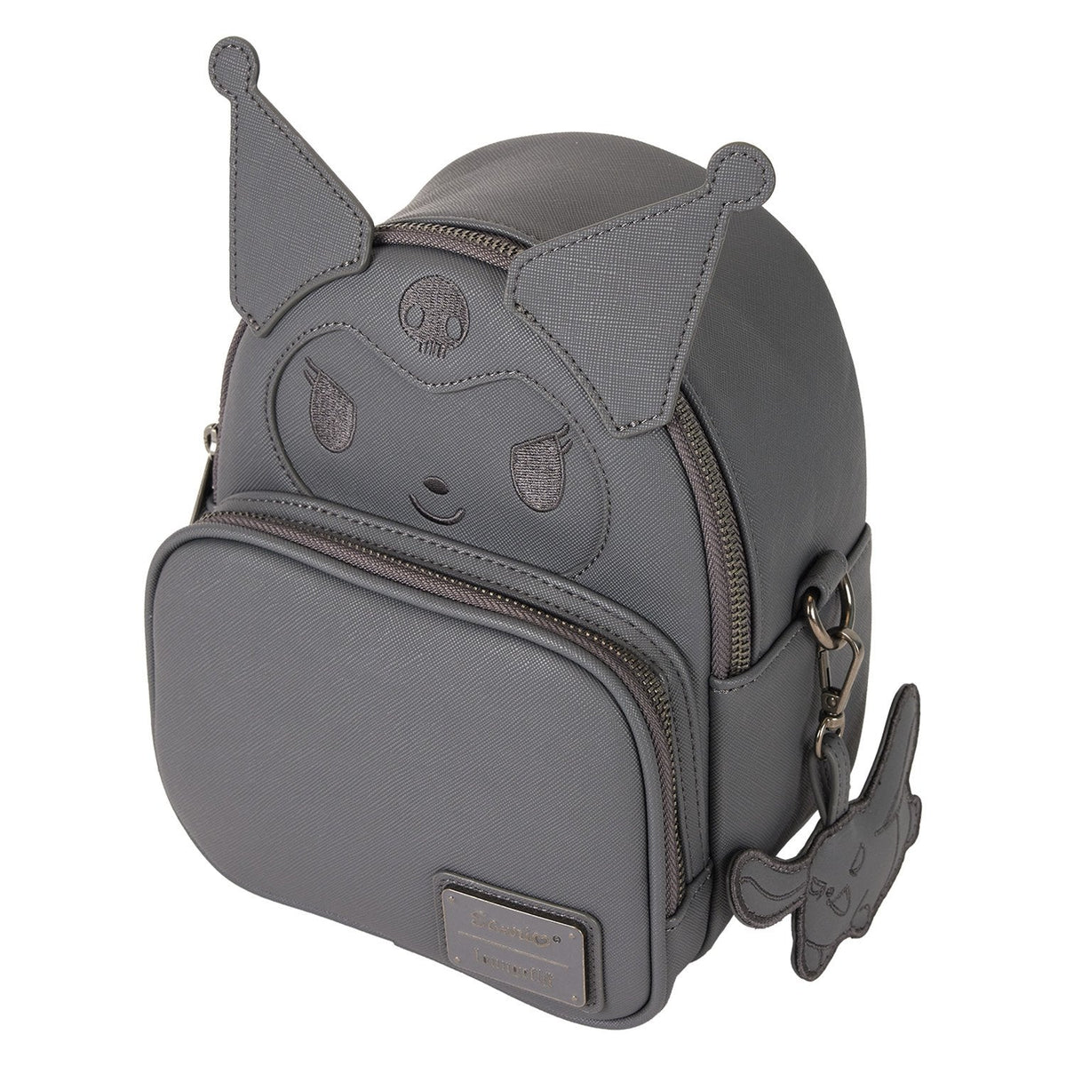 Loungefly Sanrio Kuromi Monochrome Cosplay Convertible Mini Backpack & Crossbody Bag-7