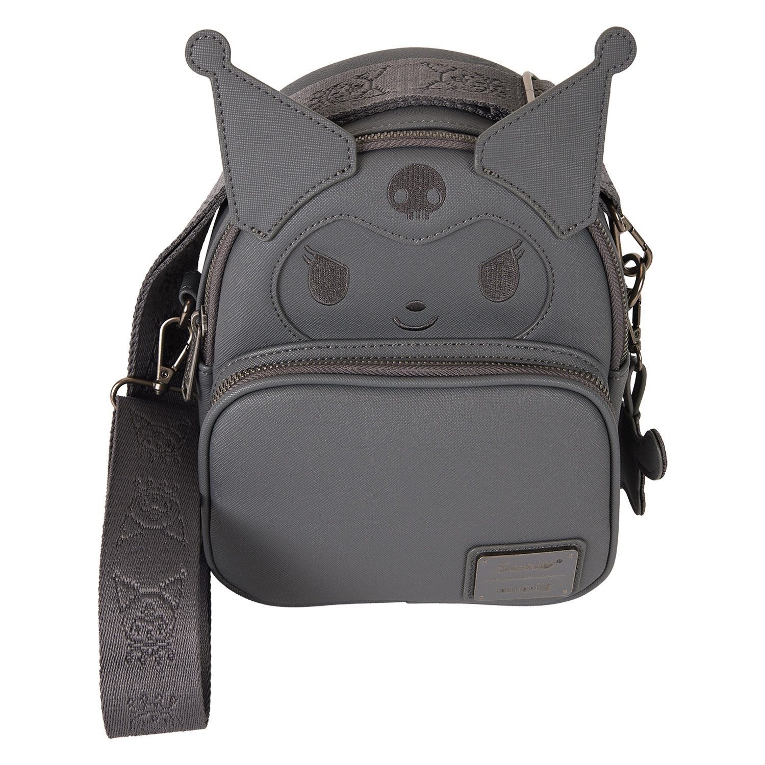 Loungefly Sanrio Kuromi Monochrome Cosplay Convertible Mini Backpack & Crossbody Bag-zoom-3