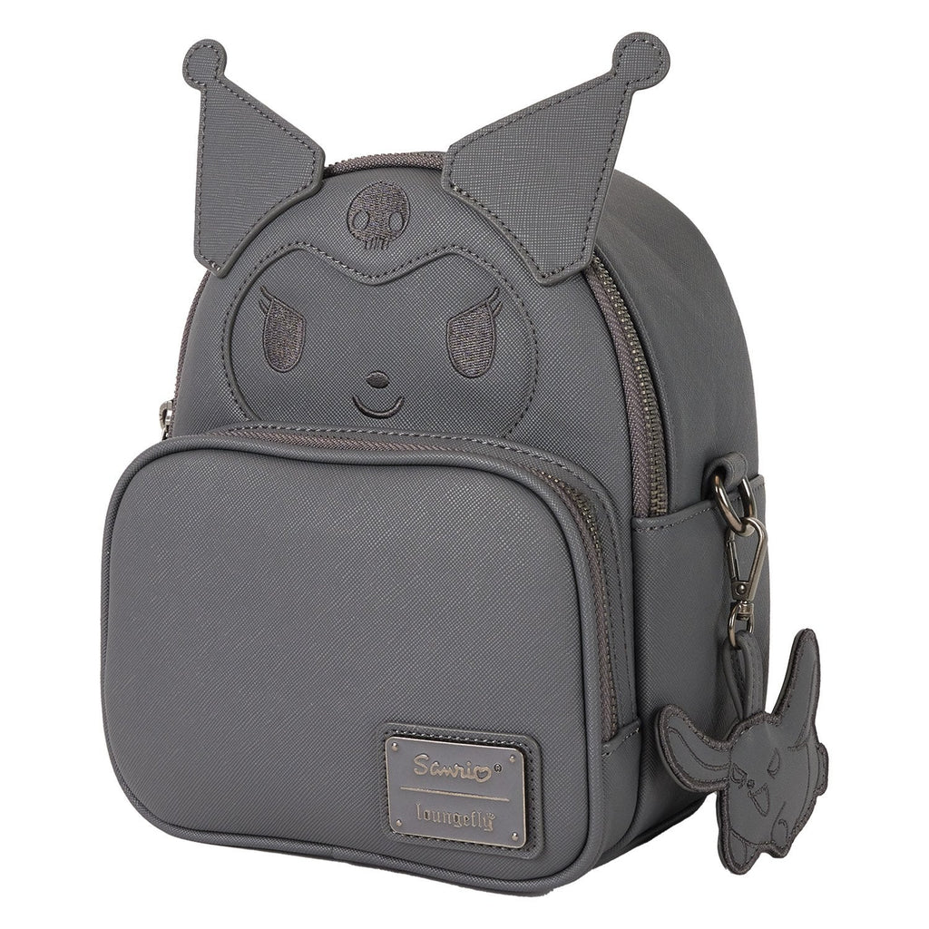 Loungefly Sanrio Kuromi Monochrome Cosplay Convertible Mini Backpack & Crossbody Bag