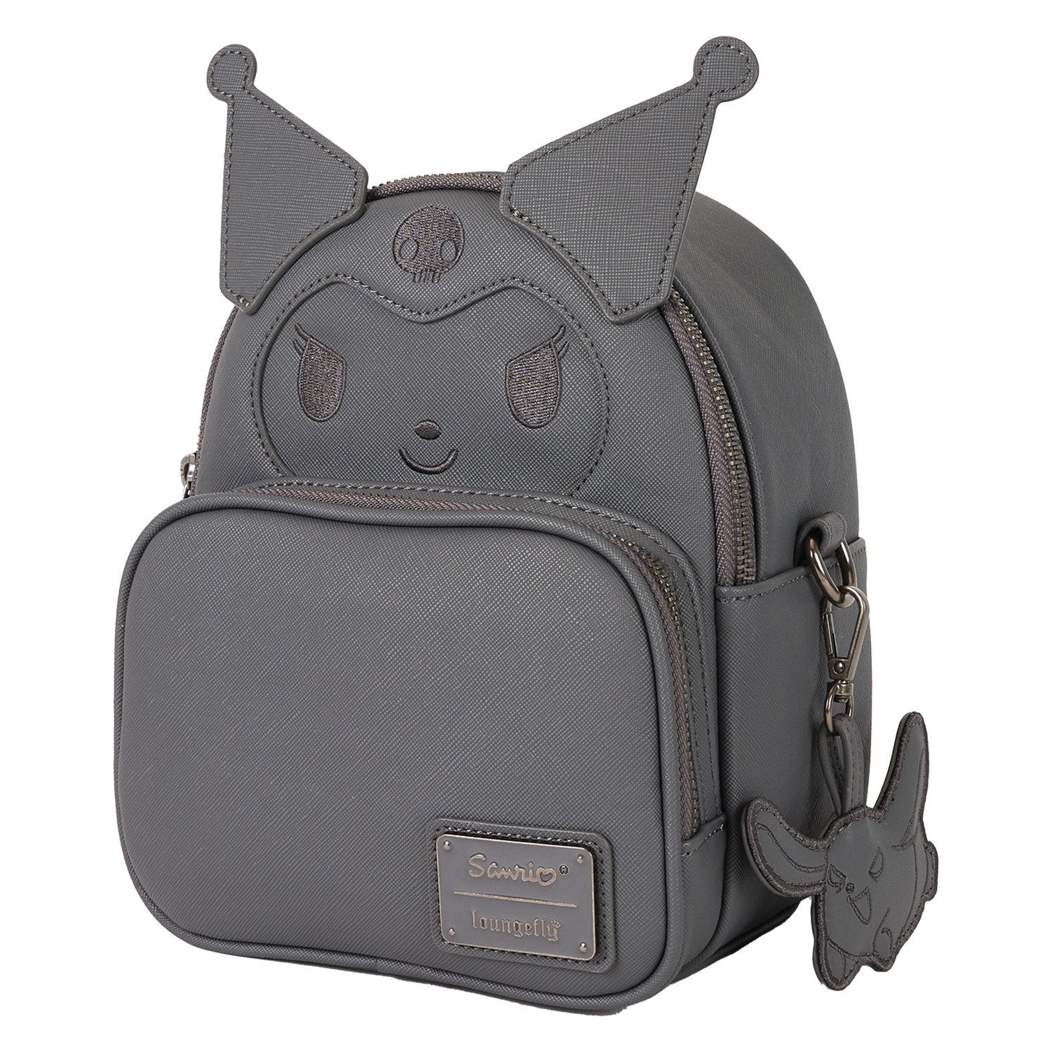 Loungefly Sanrio Kuromi Monochrome Cosplay Convertible Mini Backpack & Crossbody Bag-6