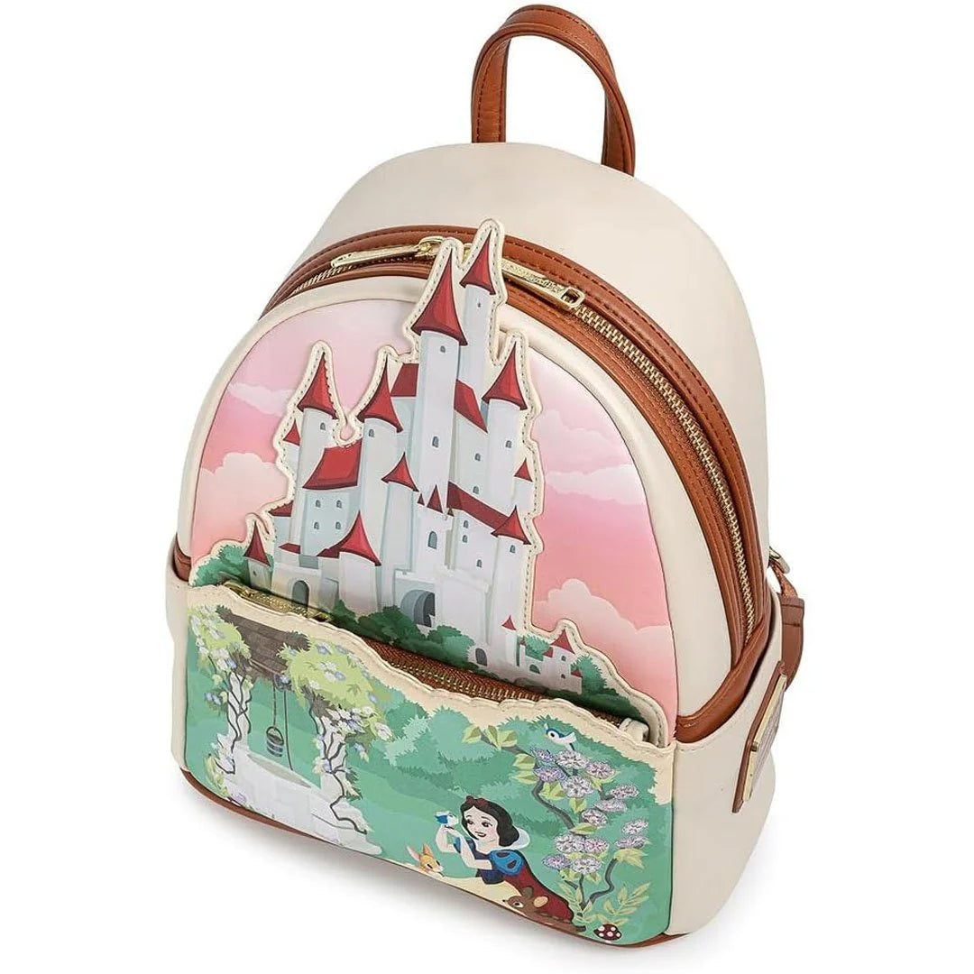 Loungefly Disney Snow White Castle Series Mini Backpack-zoom-3