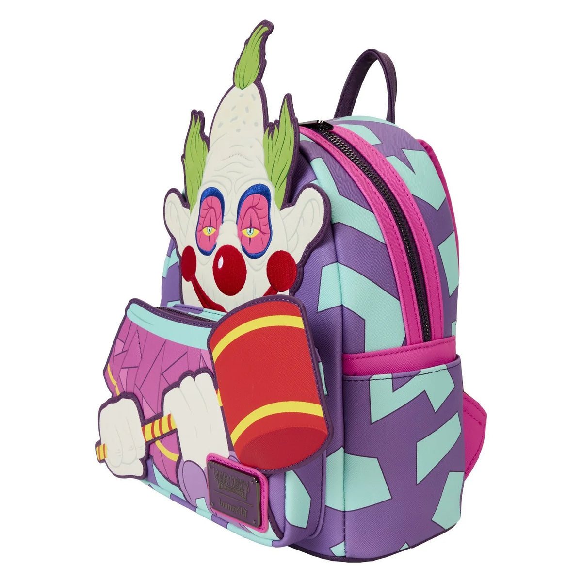 Loungefly MGM Killer Klowns From Outer Space Jumbo Cosplay Mini Backpack-zoom-3