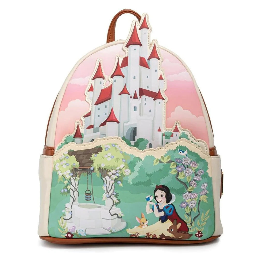 Loungefly Disney Snow White Castle Series Mini Backpack-1