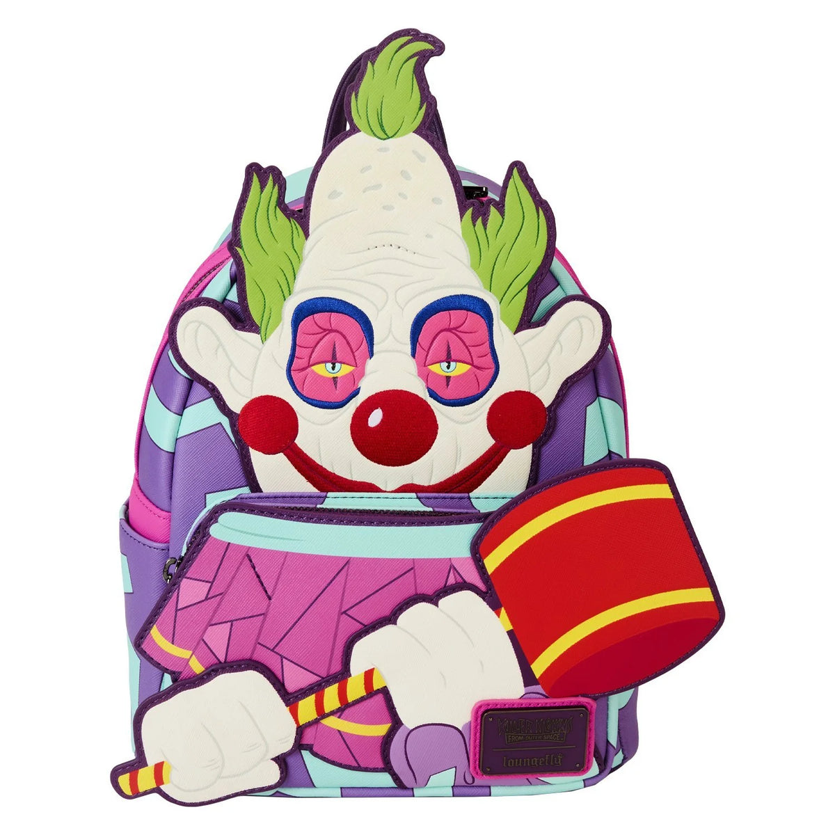 Loungefly MGM Killer Klowns From Outer Space Jumbo Cosplay Mini Backpack-zoom-1