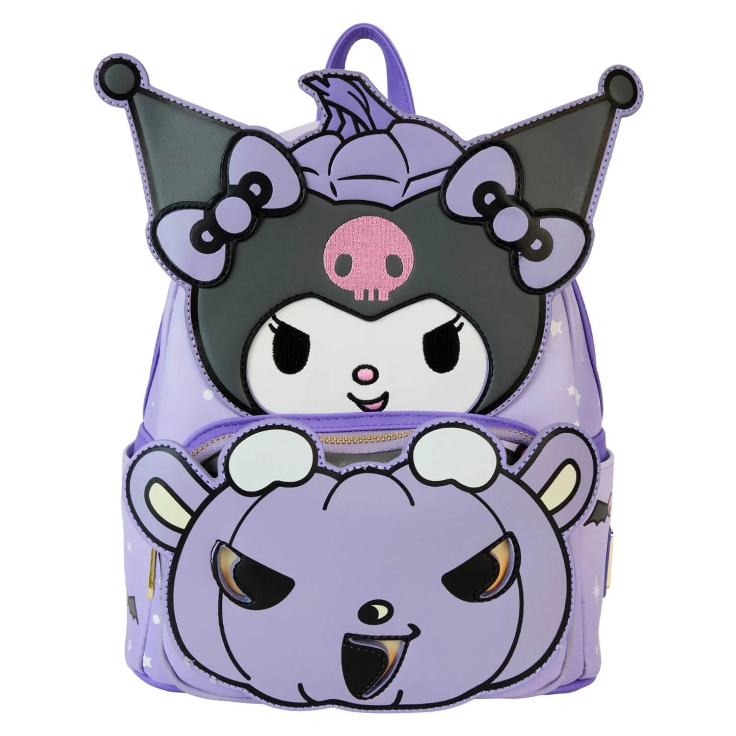 Loungefly Sanrio Kuromi Pumpkin Mini Backpack