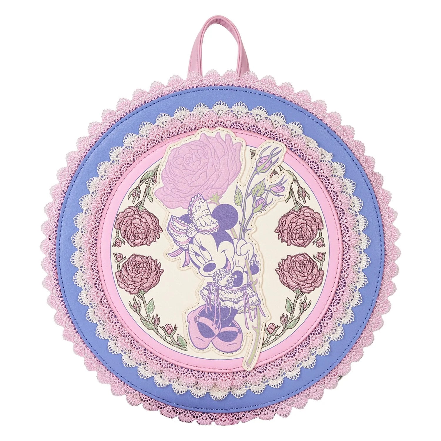 Loungefly Disney Minnie Floral and Lace Mini Backpack