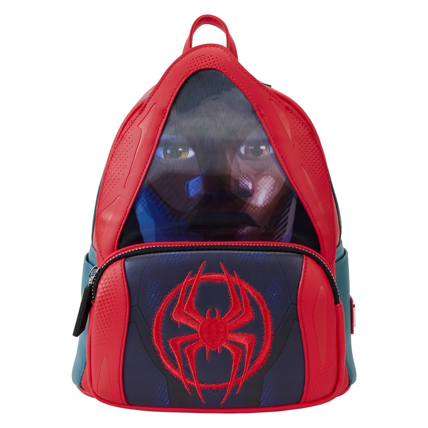 Loungefly Spider-Man: Across the Spider-Verse Miles Morales Hoody Cosplay Mini Backpack-2