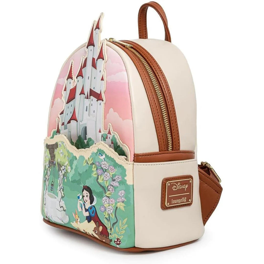 Loungefly Disney Snow White Castle Series Mini Backpack