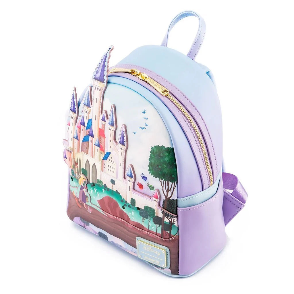 Loungefly Disney Sleeping Beauty Castle Mini Backpack-zoom-5